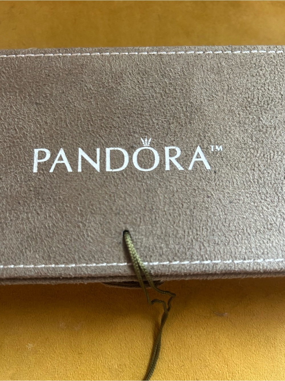 Pandora Suede Jewelry Box - Picture 2 of 8
